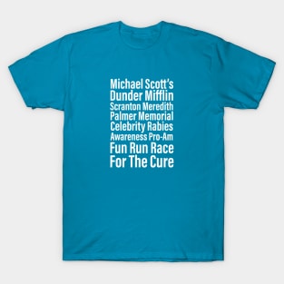 Michael Scott's Dunder Mifflin Fun Run T-Shirt